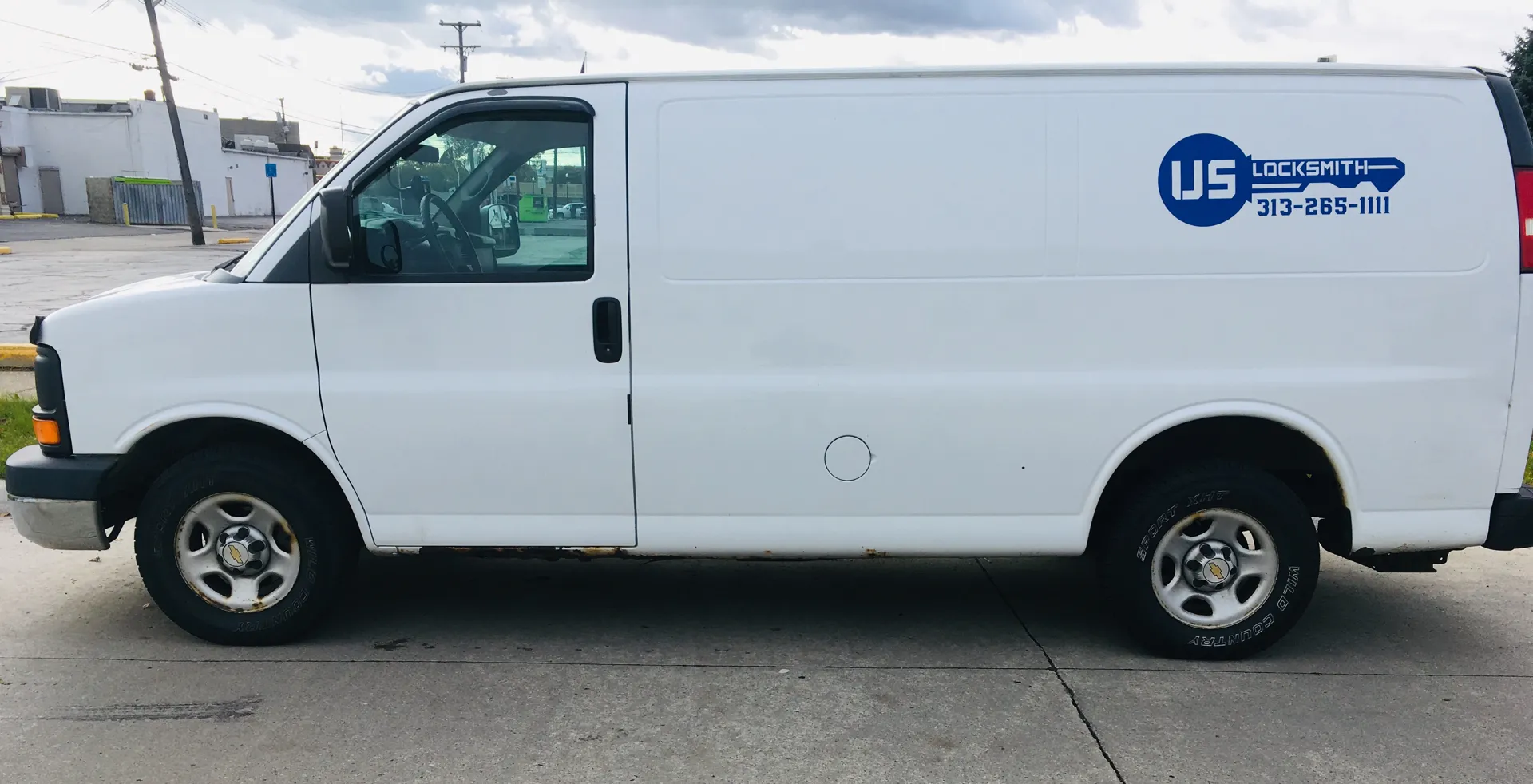 Locksmith  Van  Or  Work  Truck